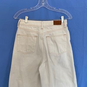 Urban Outfitters BDG flood pants in Cream